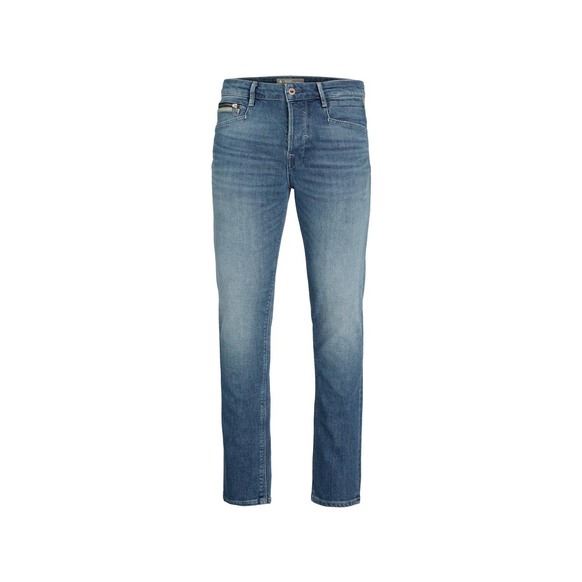 Jeans, Regular Fit Herren Hellblau L32/W36 von JACK & JONES