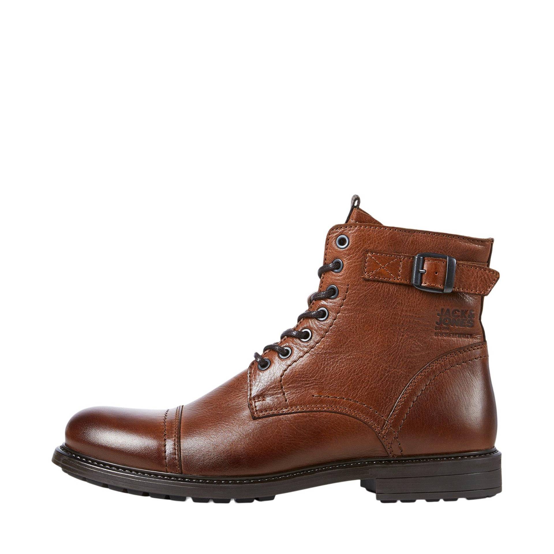 Stiefel, High Heel Herren Cognac 44 von JACK & JONES