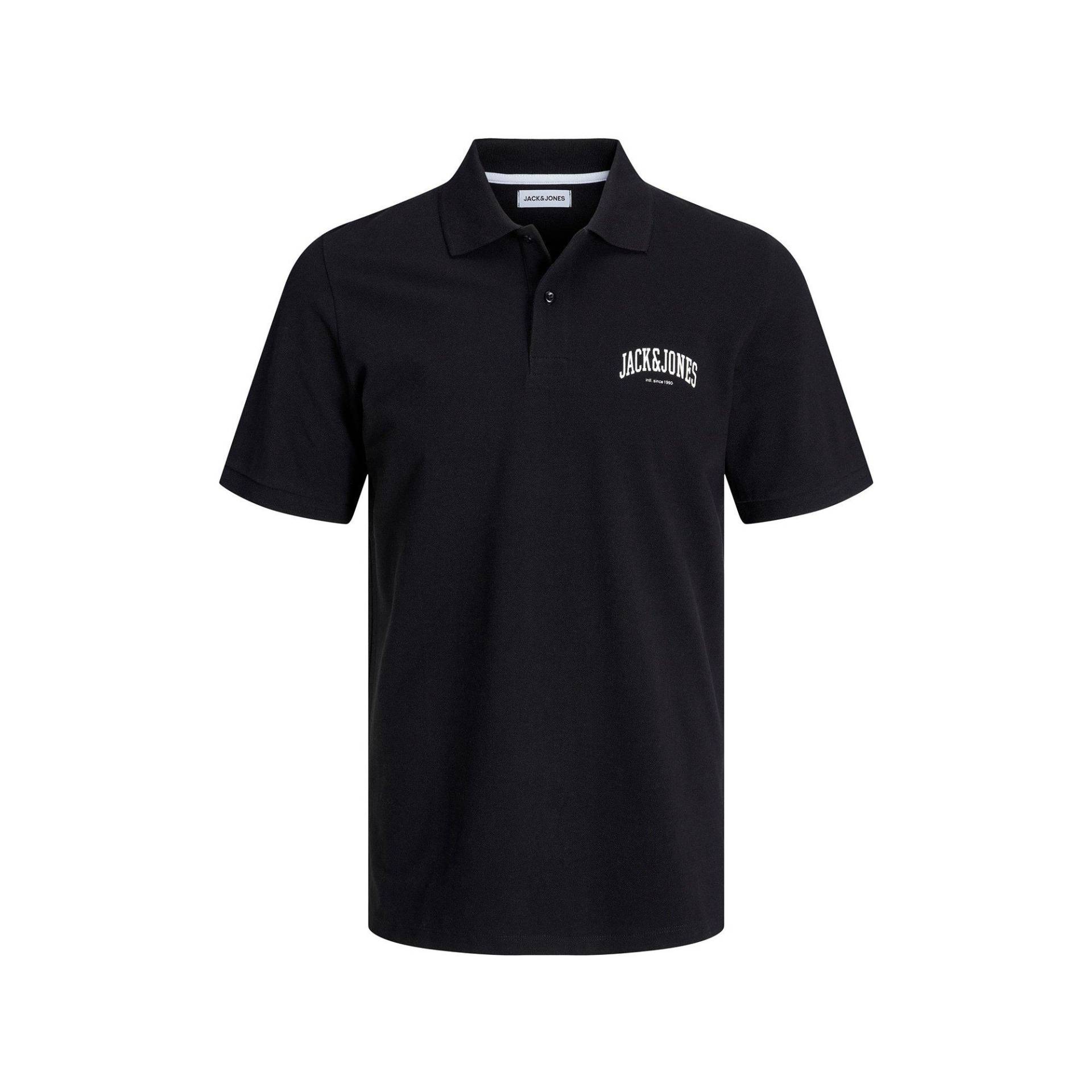 Poloshirt, Kurzarm Herren Black M von JACK & JONES