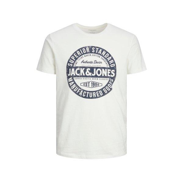 T-shirt Herren Weiss M von JACK & JONES