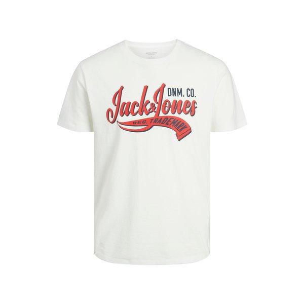 T-shirt Herren Weiss M von JACK & JONES