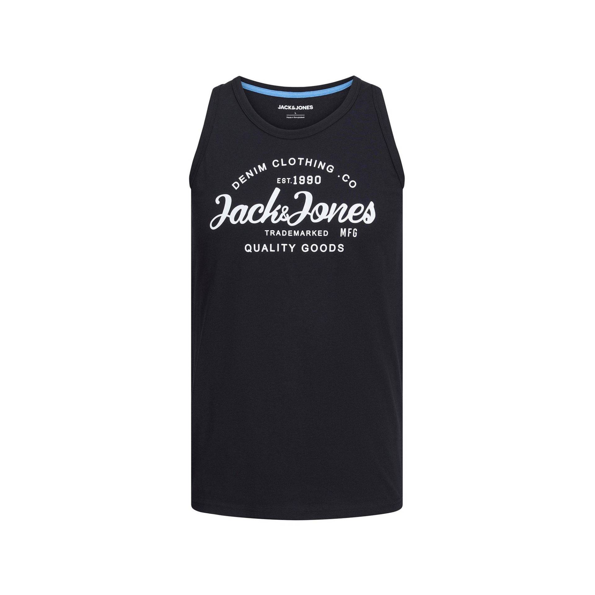 Tank Top Herren Black L von JACK & JONES