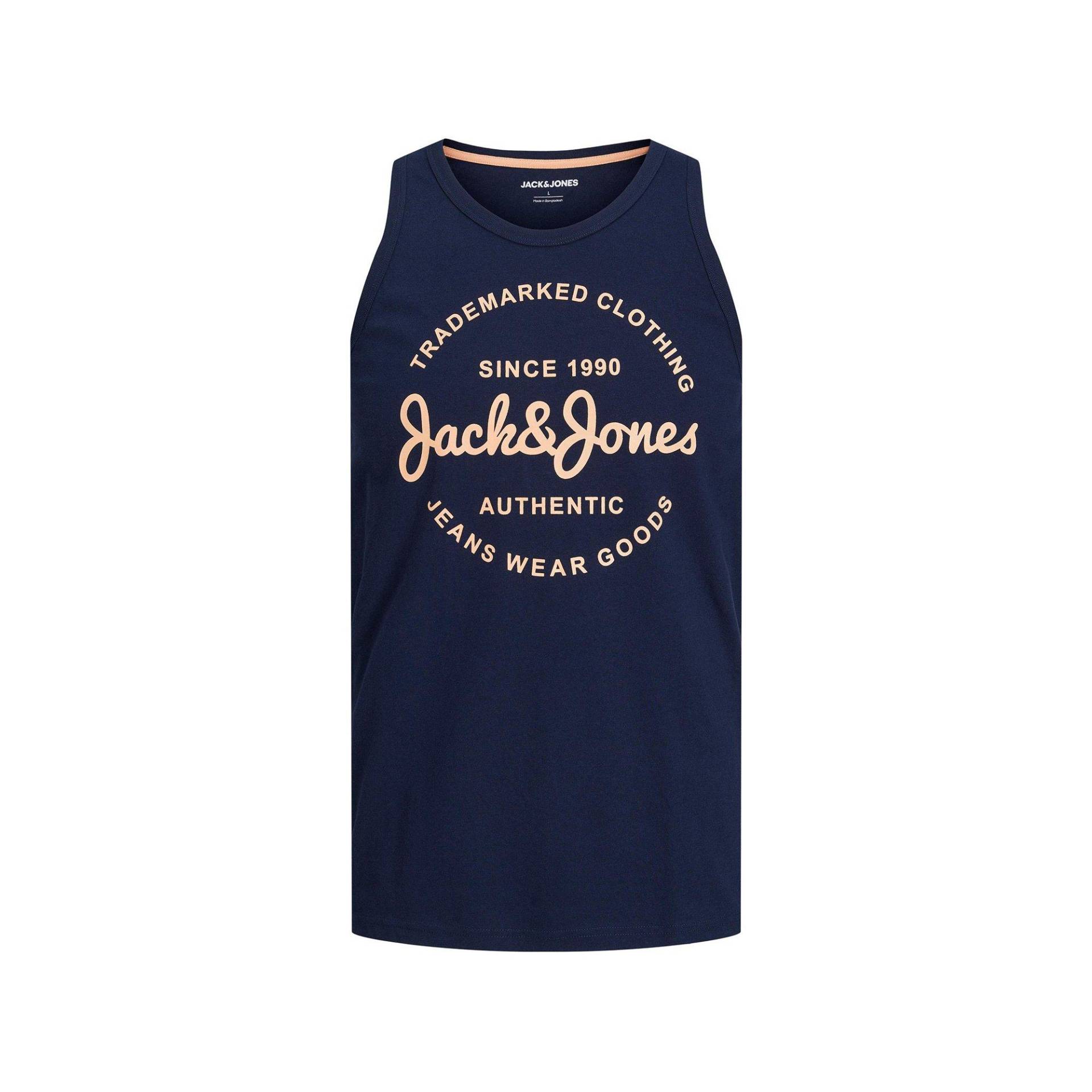 Tank Top Herren Marine L von JACK & JONES