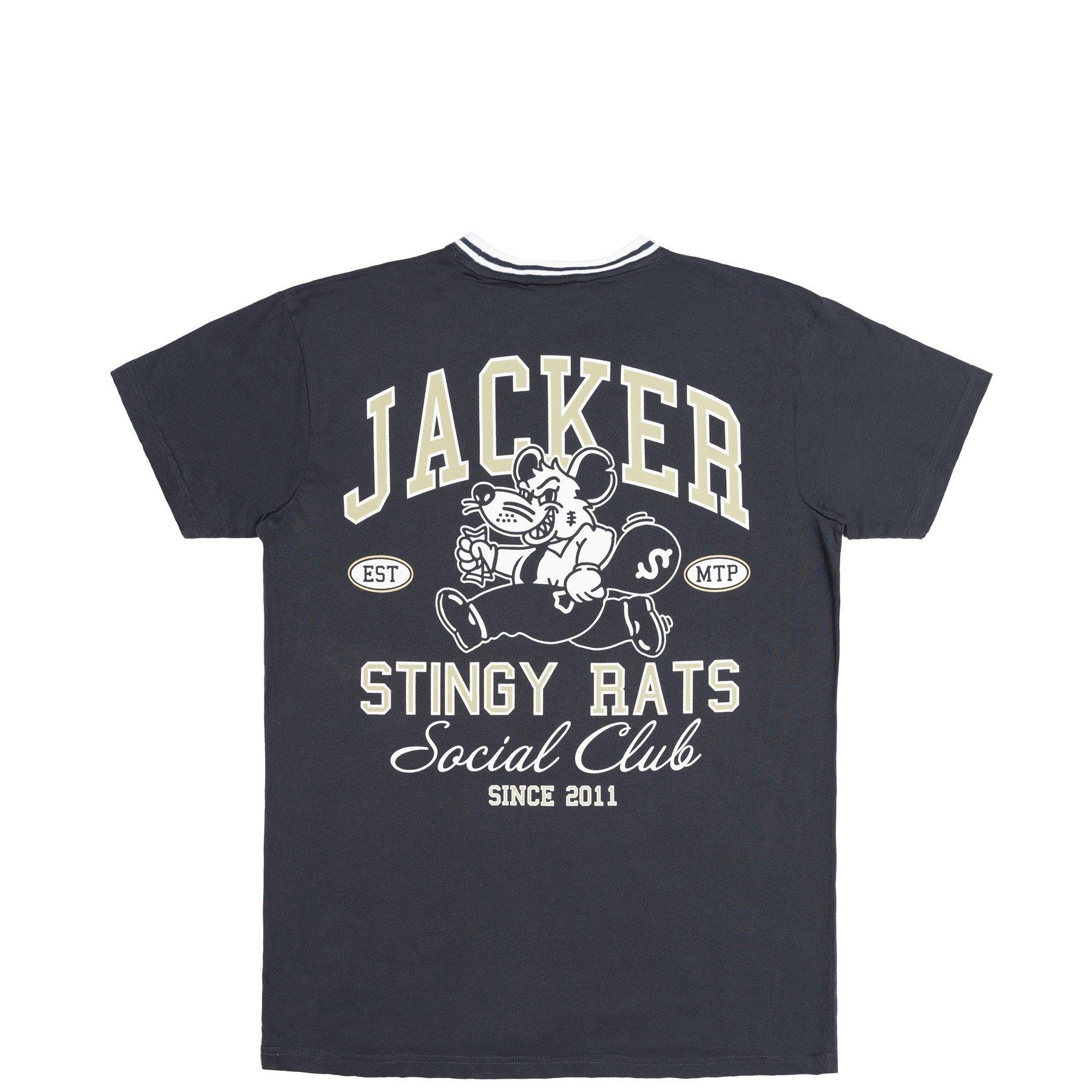 Stingy - T-shirt - Navy Damen Blau L von JACKER
