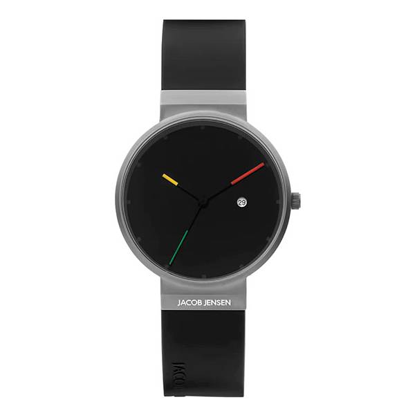 JACOB JENSEN Titanium 35mm, Quartzuhr schwarz JACOB JENSEN Titanium 35mm, Quartzuhr schwarz von JACOB JENSEN
