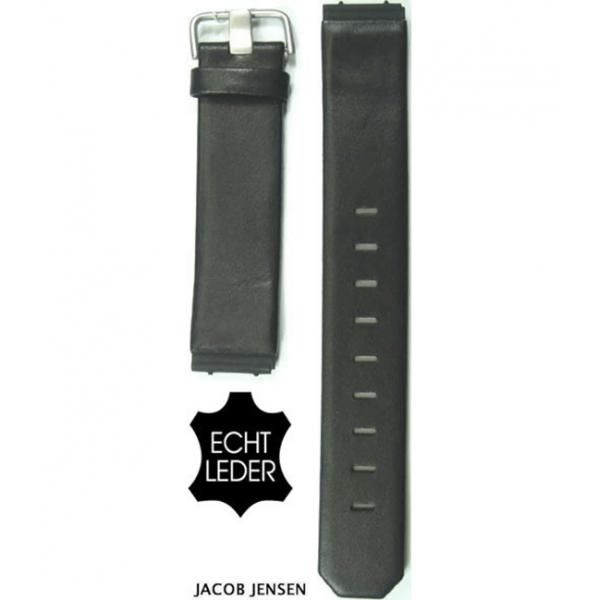Uhrenband JACOB JENSEN Leder schwarz, 17mm Uhrenband JACOB JENSEN Leder schwarz, 17mm von JACOB JENSEN