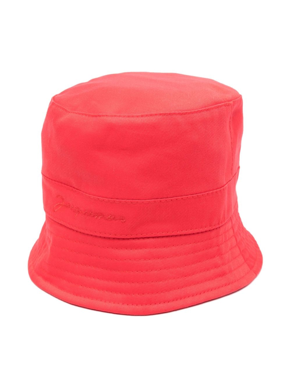 JACQUEMUS L'ENFANT embroidered-logo bucket hat von JACQUEMUS L'ENFANT