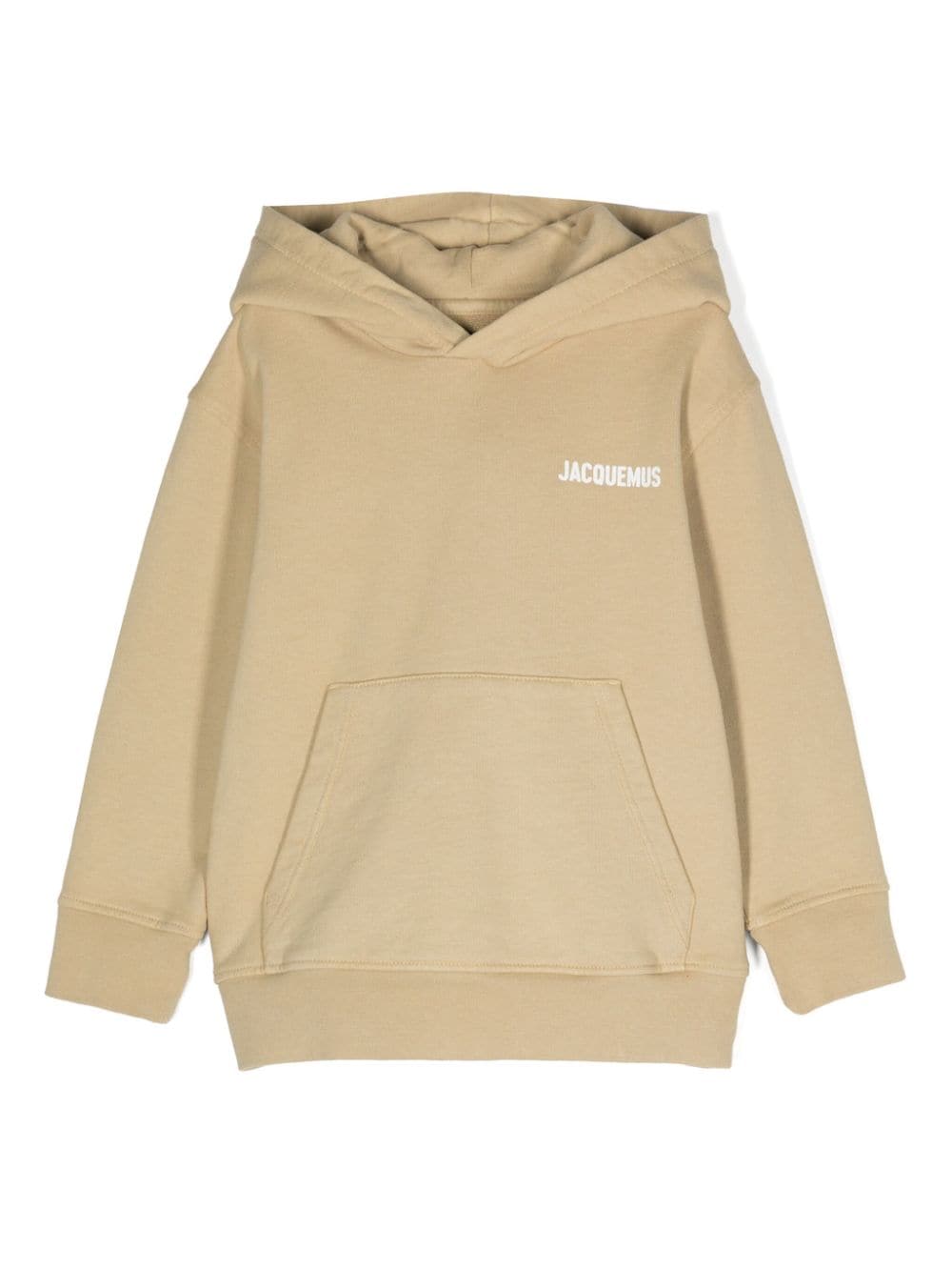 JACQUEMUS L'ENFANT logo-print hoodie - Neutrals von JACQUEMUS L'ENFANT