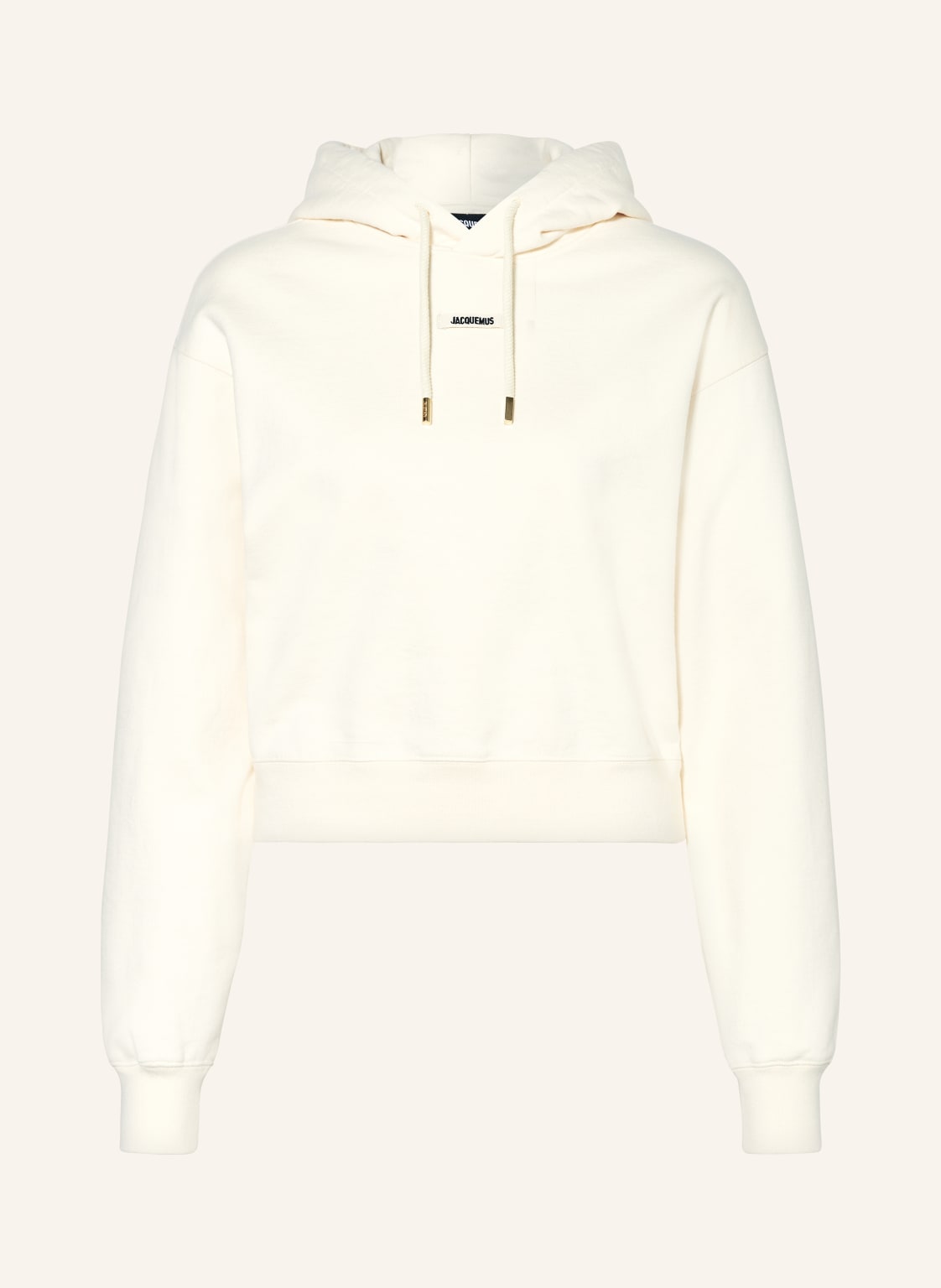 Jacquemus Hoodie Le Hoodie Gros Grain beige von JACQUEMUS