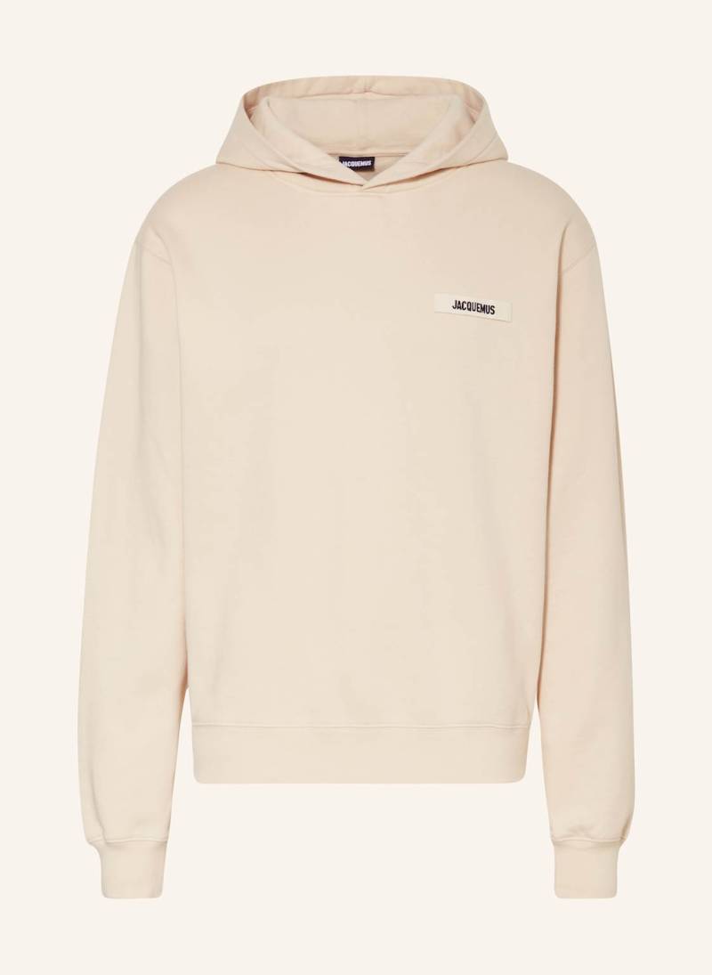 Jacquemus Hoodie Le Hoodie Gros Grain beige von JACQUEMUS