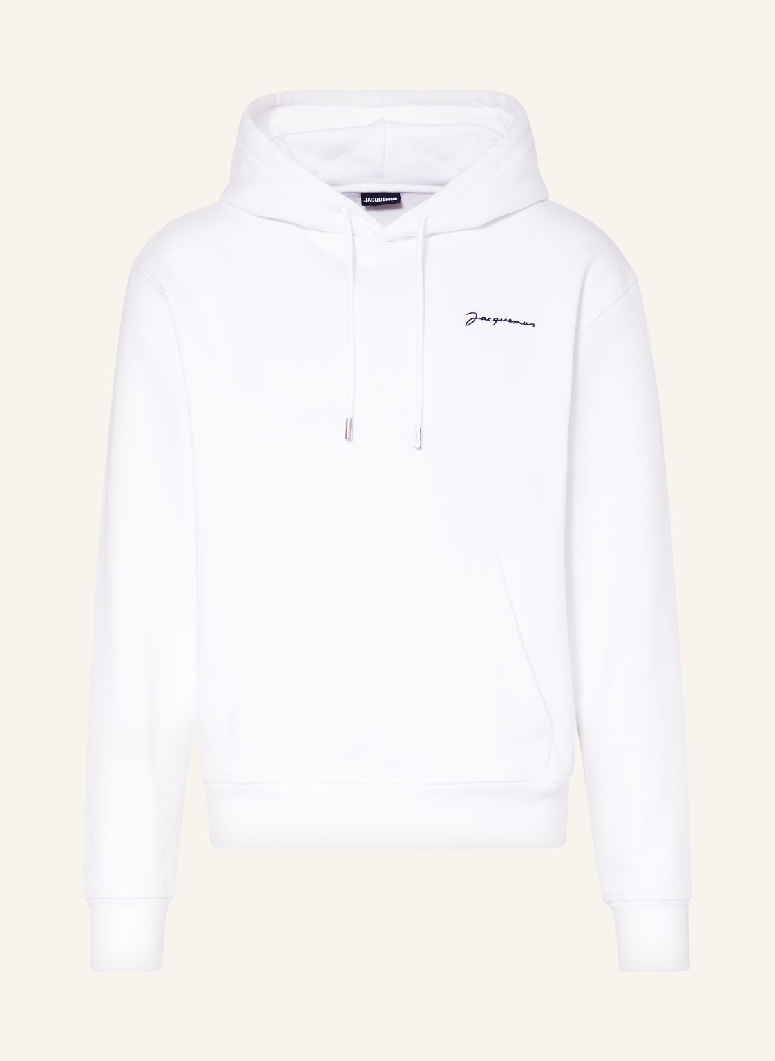 Jacquemus Hoodie Le Sweatshirt Brode weiss Jacquemus Hoodie Le Sweatshirt Brode weiss von JACQUEMUS