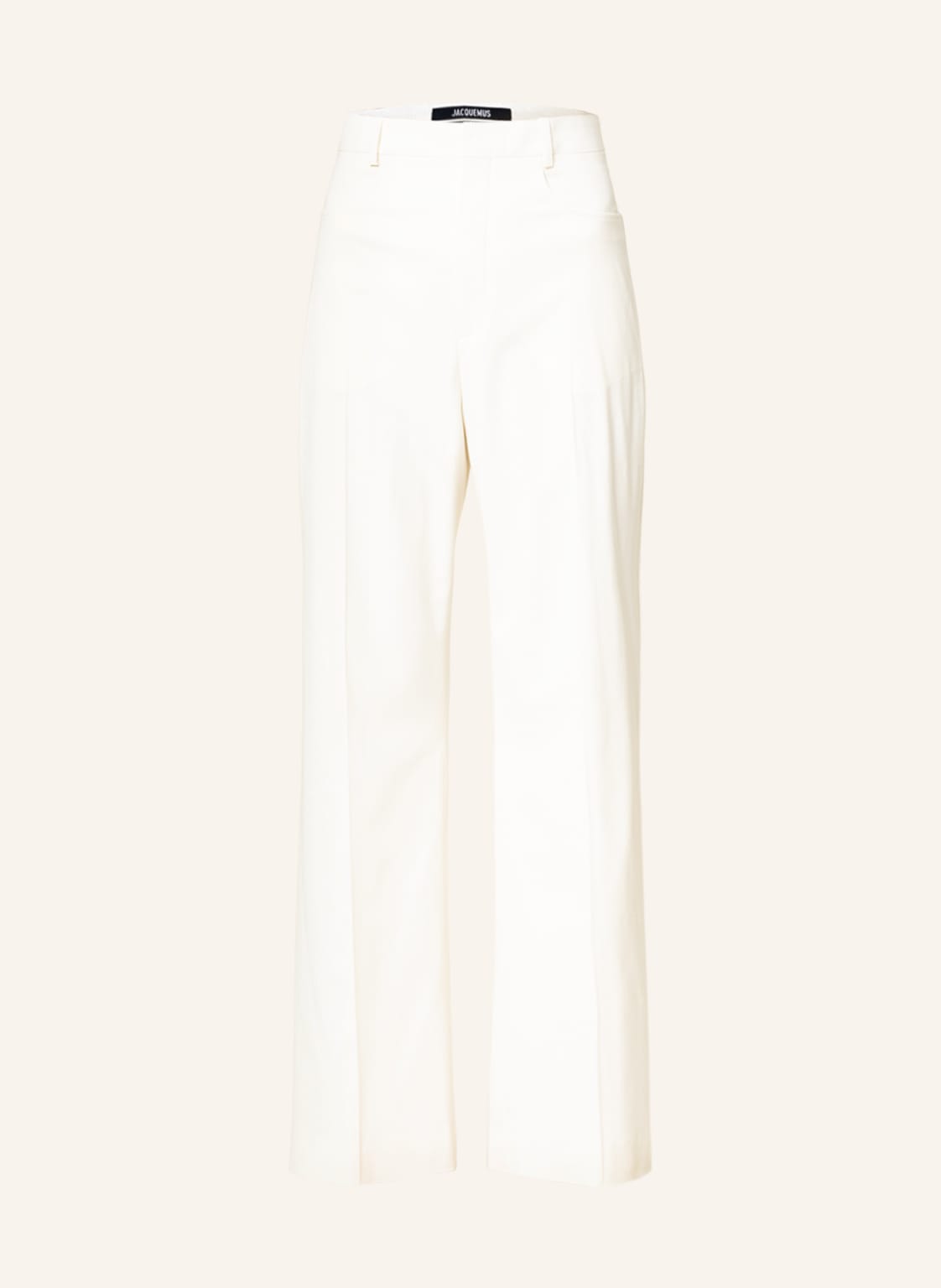 Jacquemus Marlenehose Le Pantalon Sauge weiss Jacquemus Marlenehose Le Pantalon Sauge weiss von JACQUEMUS