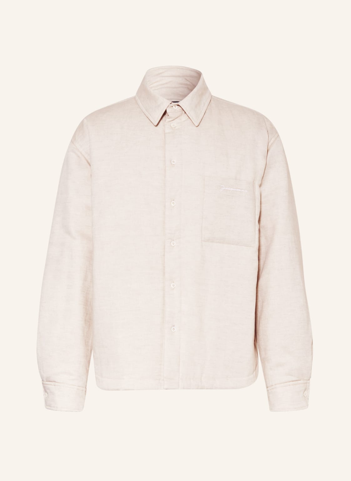 Jacquemus Overjacket La Chemise Boulanger beige von JACQUEMUS