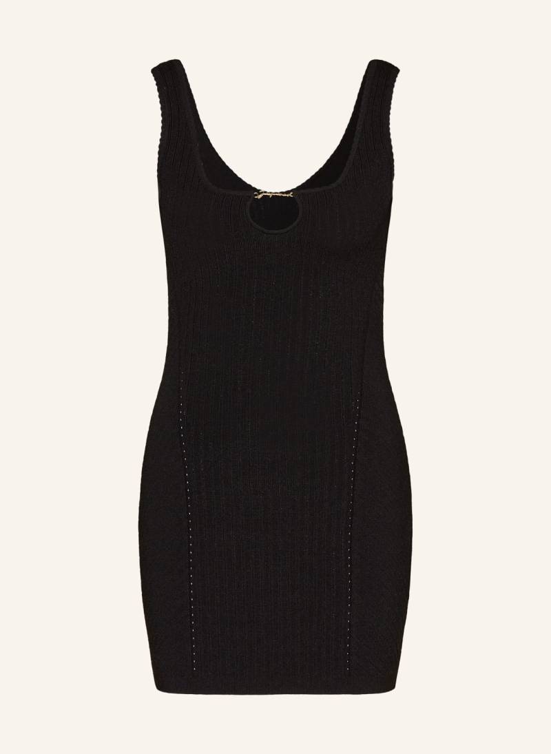 Jacquemus Strickkleid La Mini Robe Sierra Mit Cut-Out schwarz von JACQUEMUS