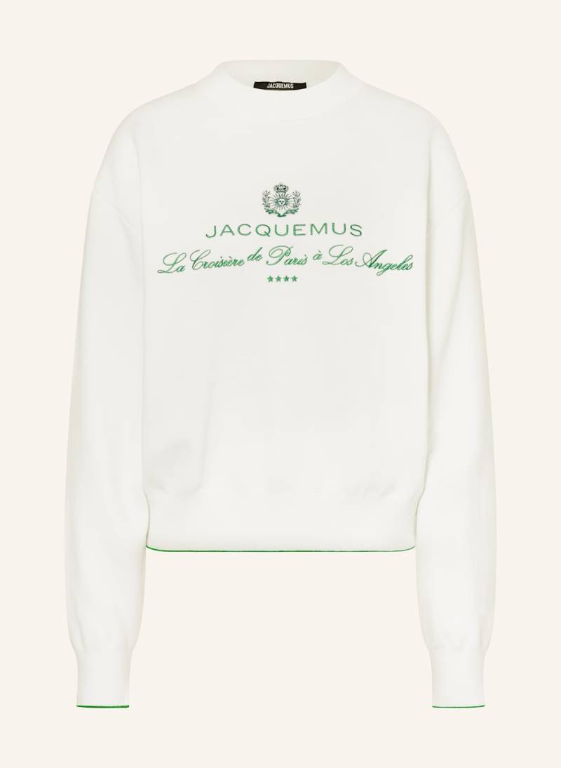 Jacquemus Sweatshirt La Maille Venice weiss von JACQUEMUS