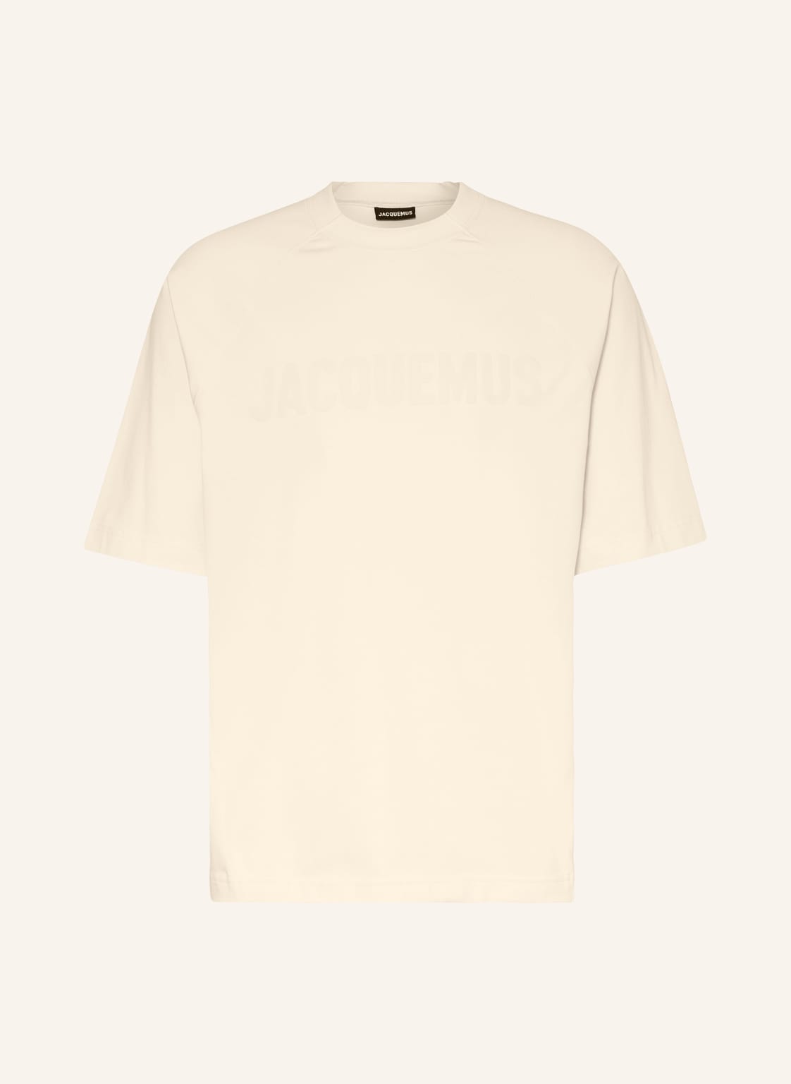 Jacquemus T-Shirt Le Tshirt Typo weiss von JACQUEMUS