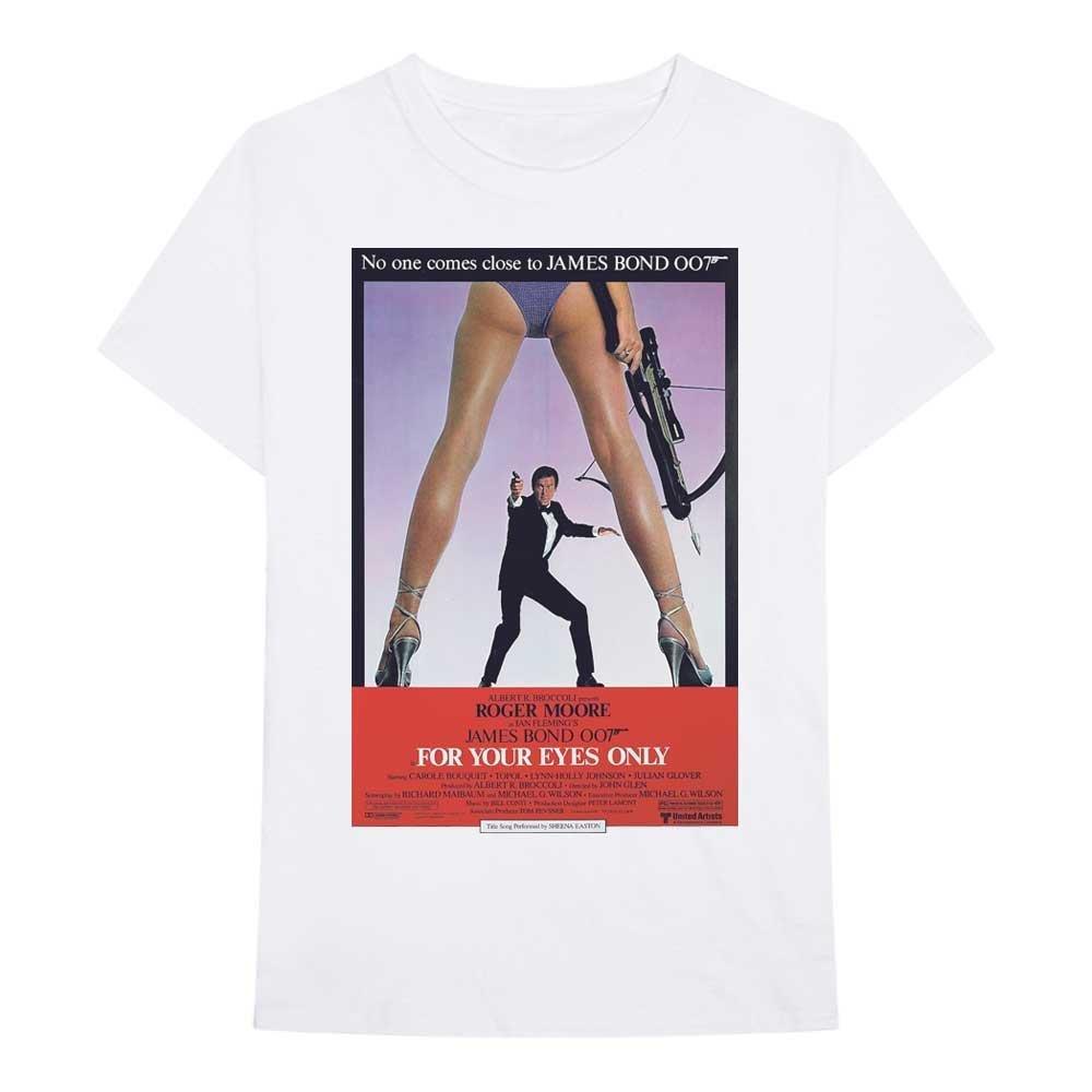 For Your Eyes Tshirt Damen Weiss L von JAMES BOND