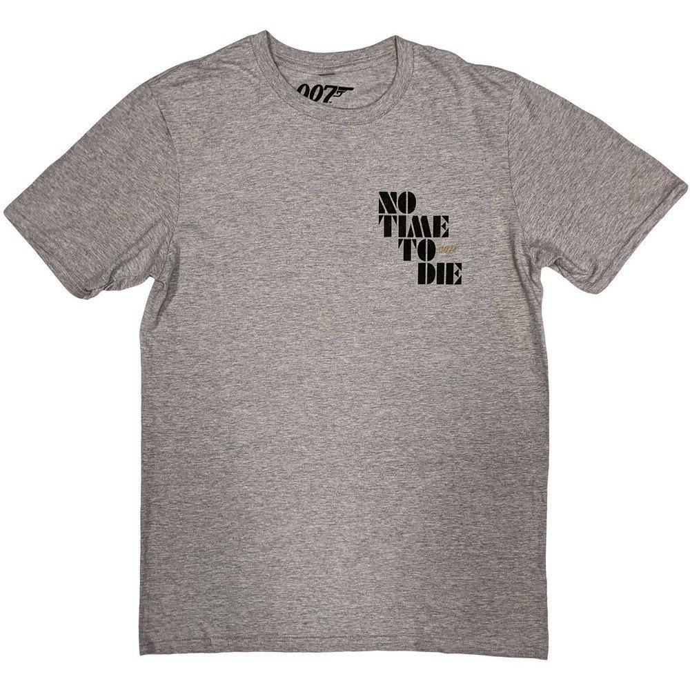 No Time To Die Tshirt Logo Damen Grau M von JAMES BOND