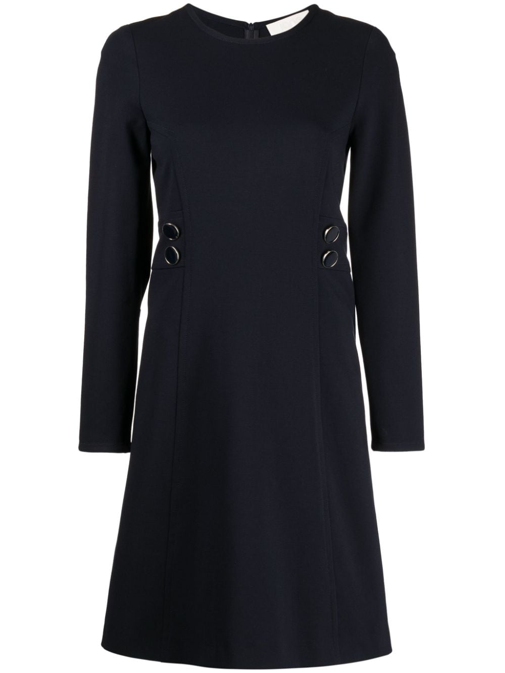 JANE Rana long-sleeve dress - Blue von JANE