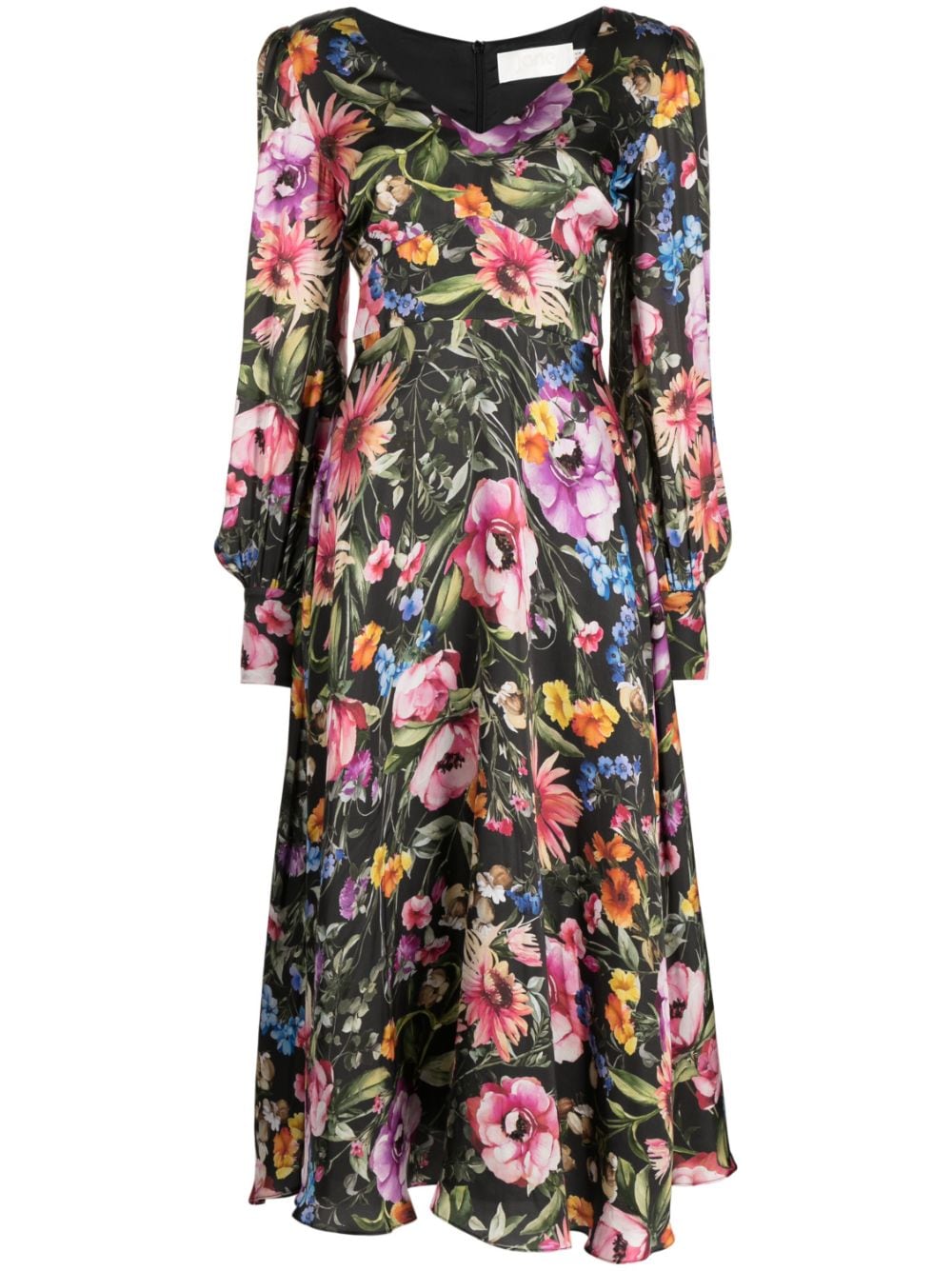 JANE Raphaella floral-print midi dress - Multicolour von JANE