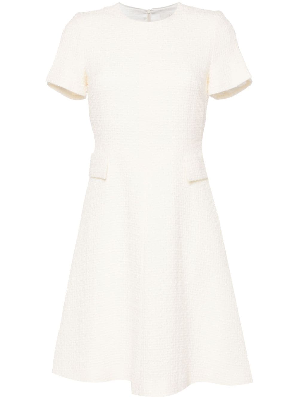 JANE Solange tweed minidress - White von JANE