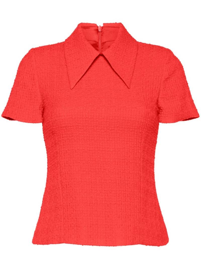 JANE Stella tweed top - Red von JANE