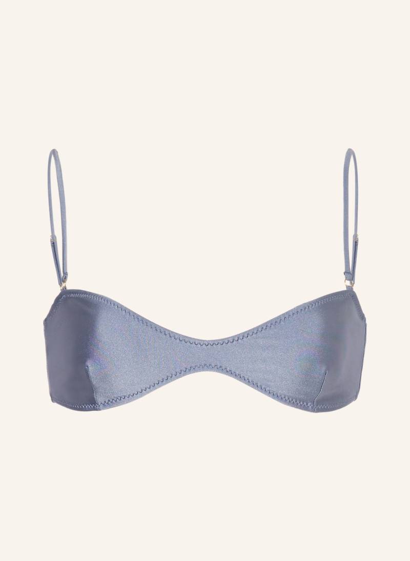 Janthee Berlin Bralette-Bikini-Top Jaz blau von JANTHEE Berlin