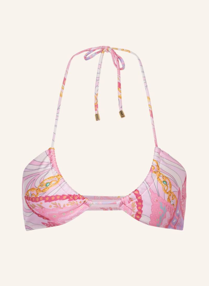 Janthee Bralette-Bikini-Top Kelly pink von JANTHEE