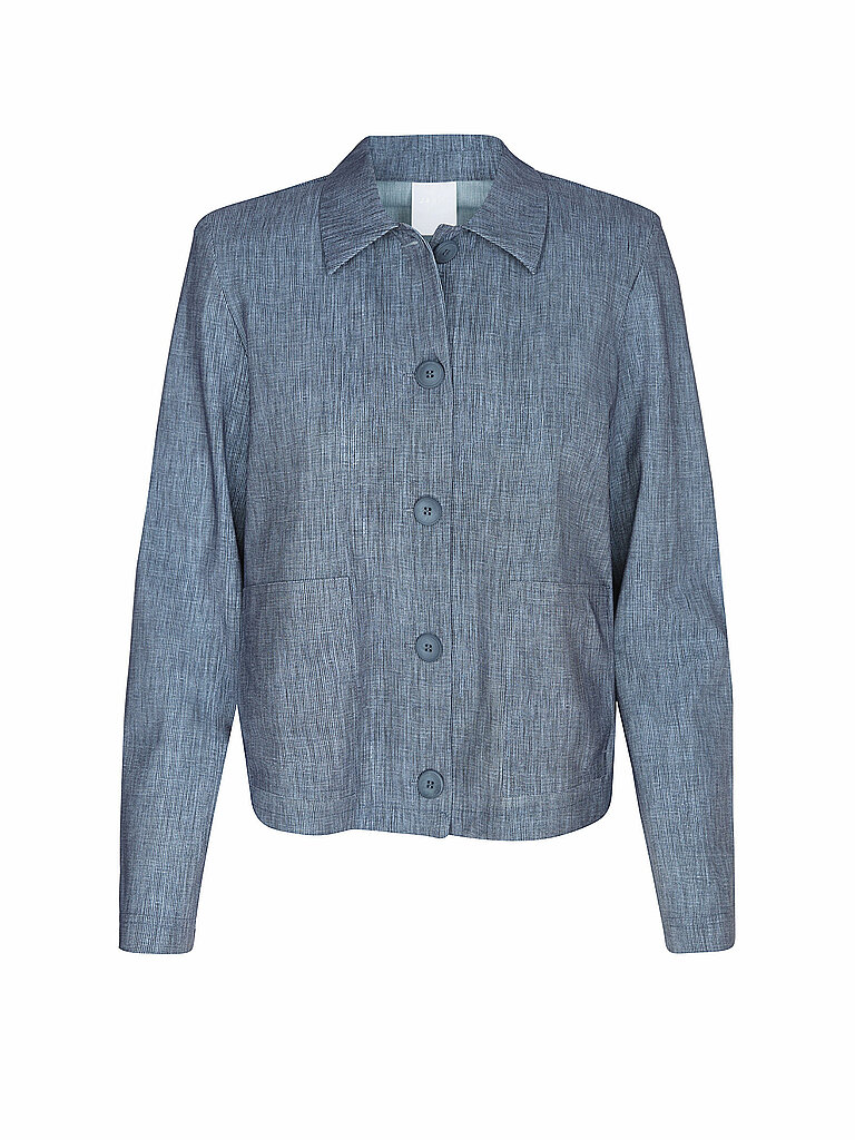 JAPAN TKY Jäckchen CHISAMI PRINT blau | S von JAPAN TKY