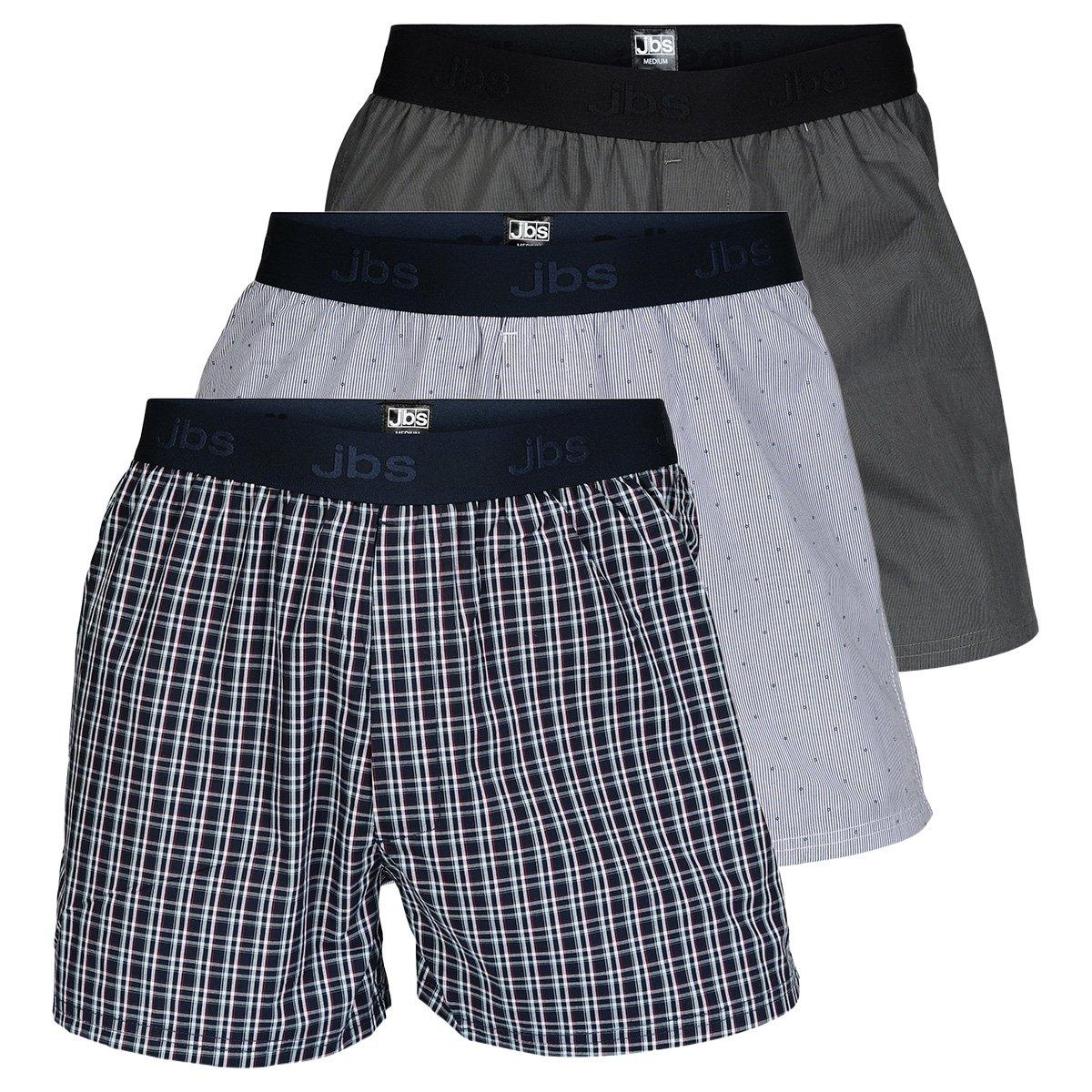 3er Pack Organic Cotton - Boxershorts Herren Grau 3XL von JBS