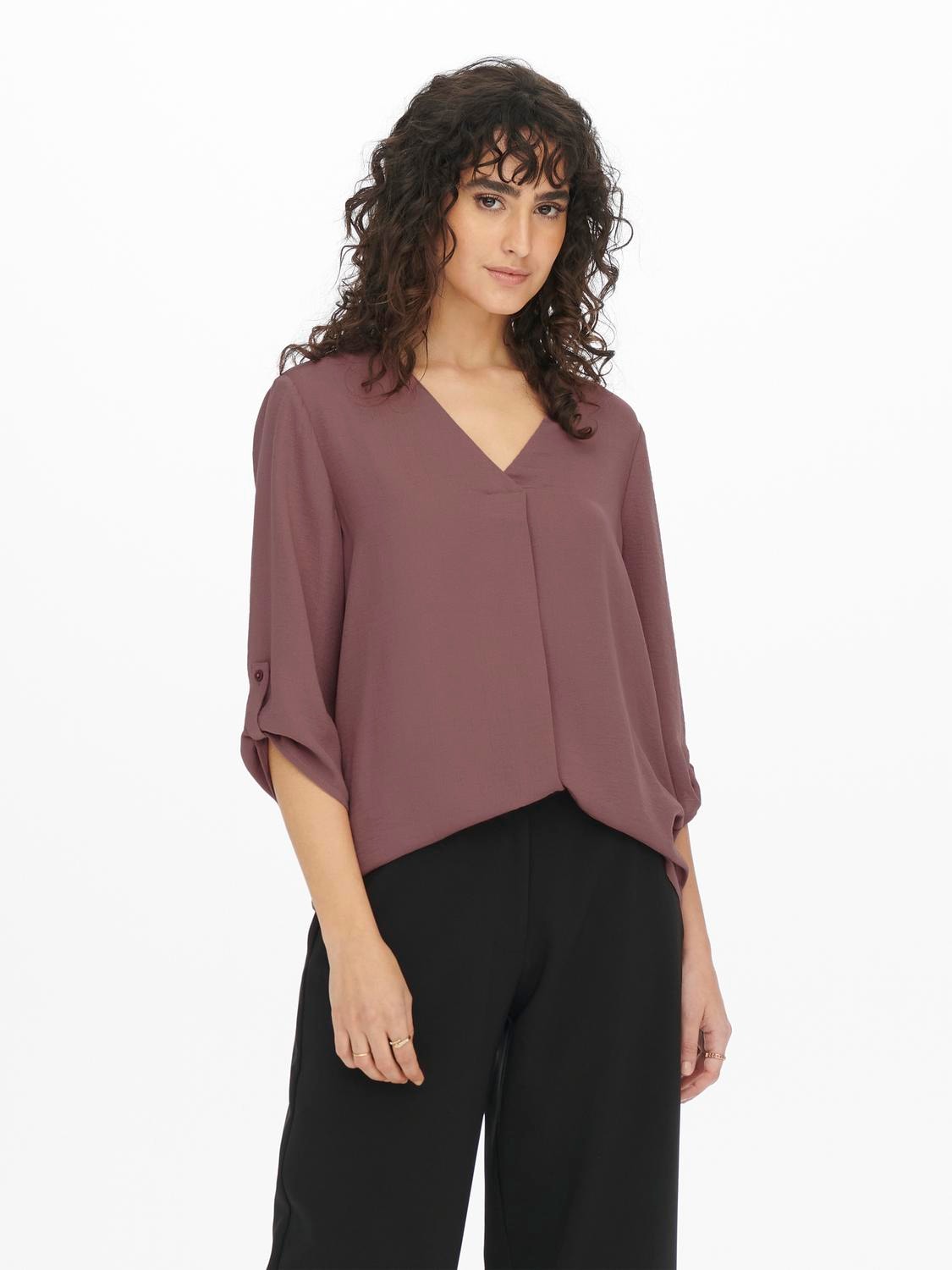 JDY 3/4-Arm-Shirt »JDYDIVYA 3/4 TOP WVN NOOS« von JDY