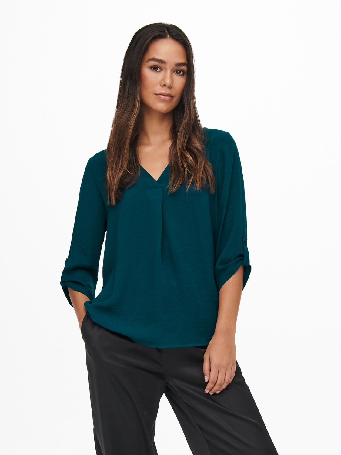 JDY 3/4-Arm-Shirt »JDYDIVYA 3/4 TOP WVN NOOS« von JDY