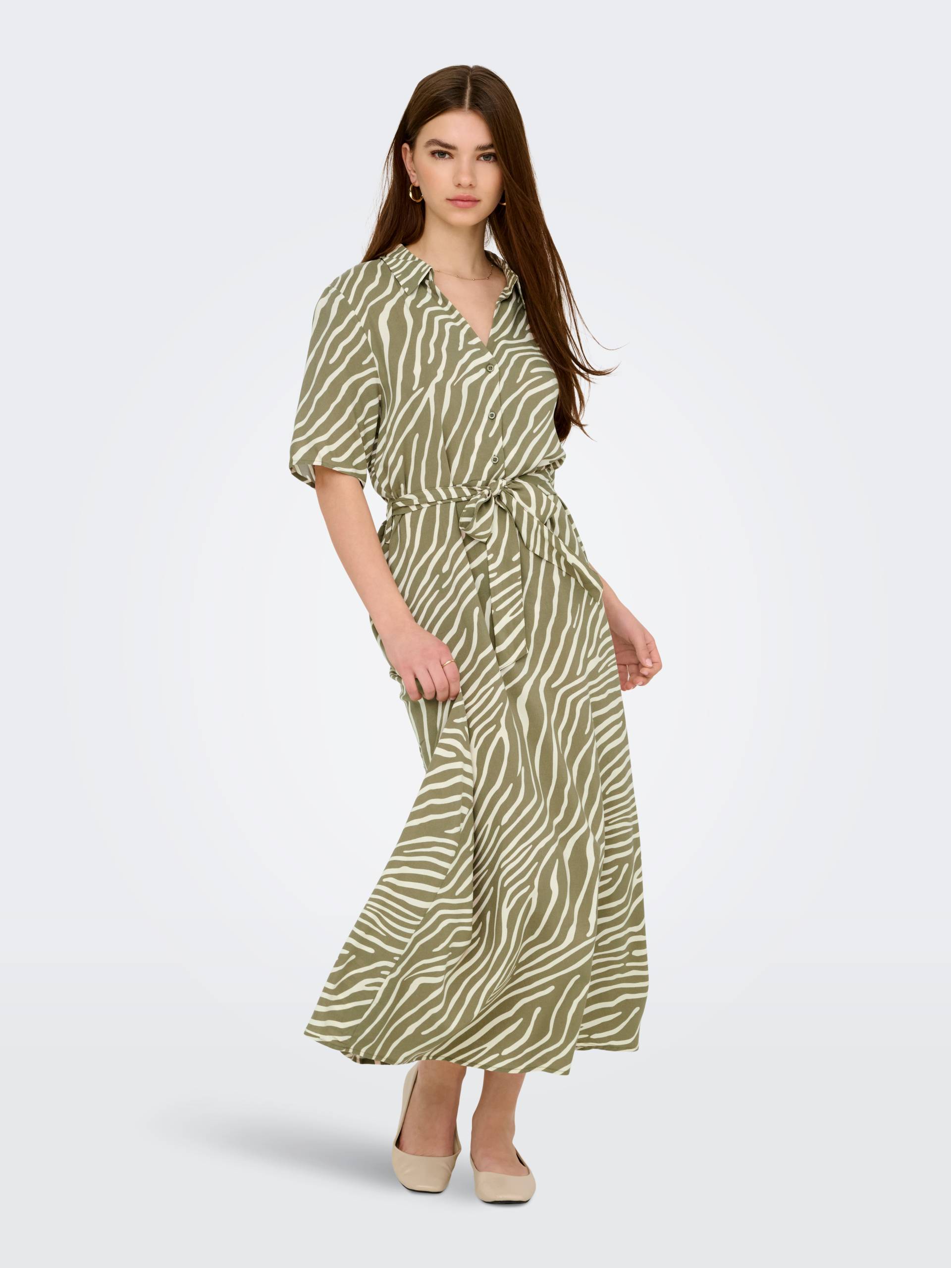 JDY Hemdblusenkleid »JDYSTARSEZEN LIFE 2/4 MIDIDRESS WVN NOOS« von JDY