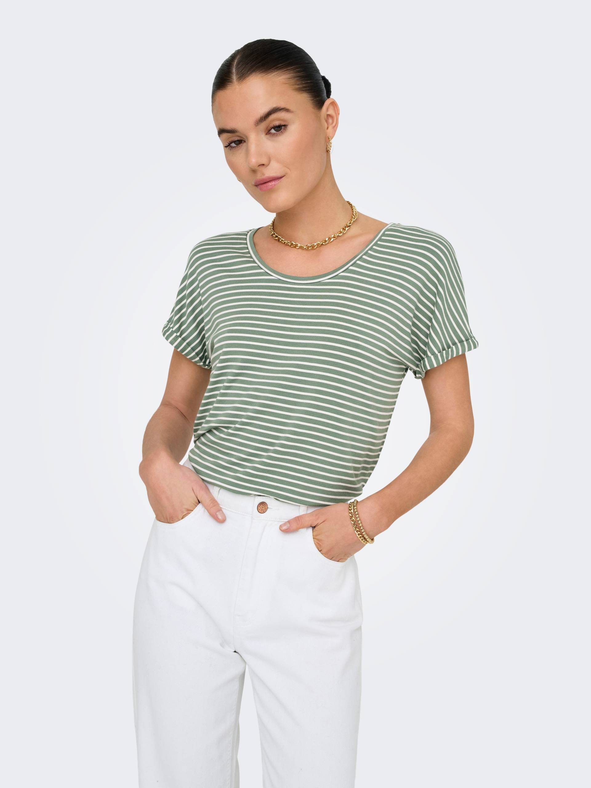JDY Kurzarmshirt »JDYSISSY S/S O-NECK TOP JRS« JDY Kurzarmshirt »JDYSISSY S/S O-NECK TOP JRS« von JDY