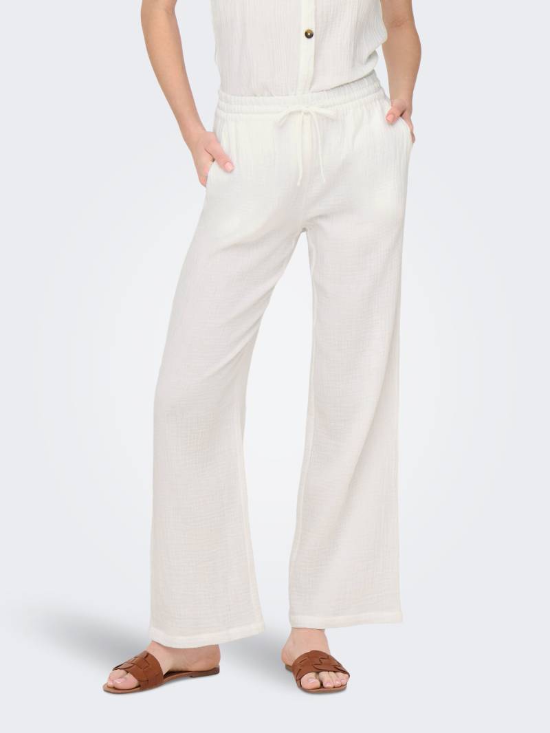 JDY Schlupfhose »JDYTHEIS LIFE WIDE PANT WVN NOOS«, aus Musselin von JDY