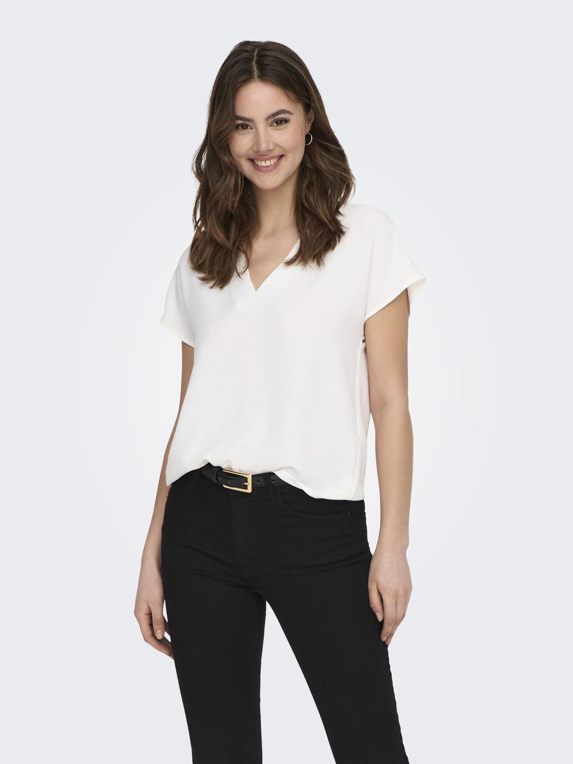 JDY Shirtbluse »JDYLION S/S TOP WVN NOOS« JDY Shirtbluse »JDYLION S/S TOP WVN NOOS« von JDY
