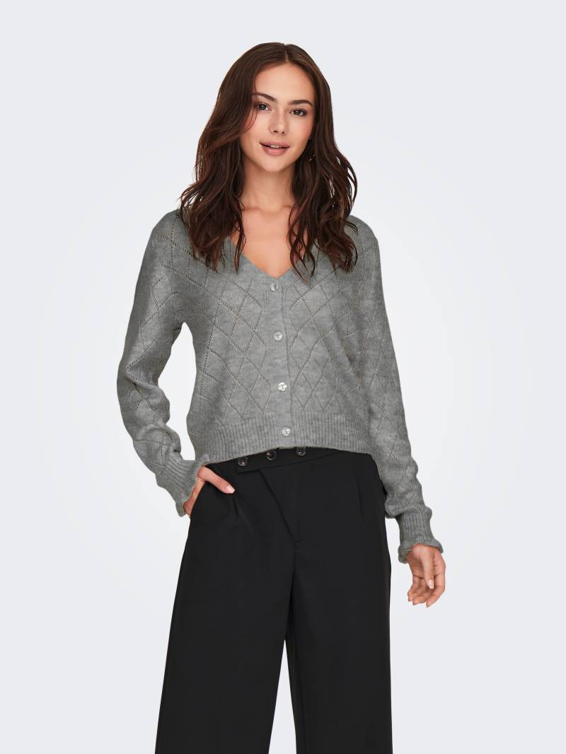 JDY Strickjacke »JDYLETTY L/S V-NECK STRUC CARDI KNT NOOS« von JDY