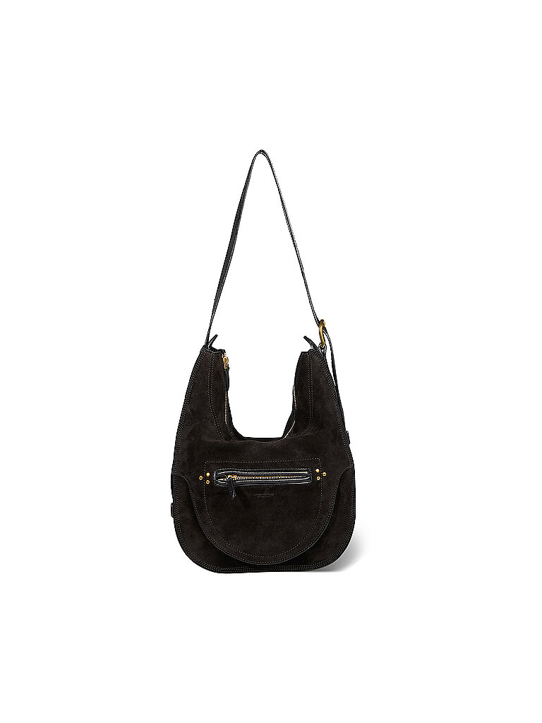 JEROME DREYFUSS Ledertasche - Hobo Bag DINO schwarz von JEROME DREYFUSS