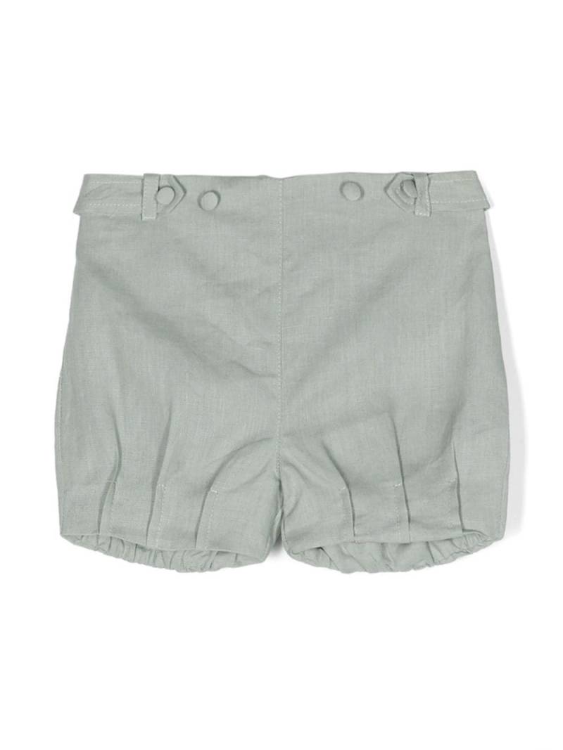 JESURUM BABY linen smart shorts - Green von JESURUM BABY