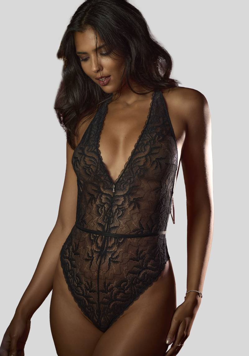 JETTE Stringbody, mit abnehmbaren Schmuckteilen aus feinen Strasssteinchen, sexy Dessous von JETTE