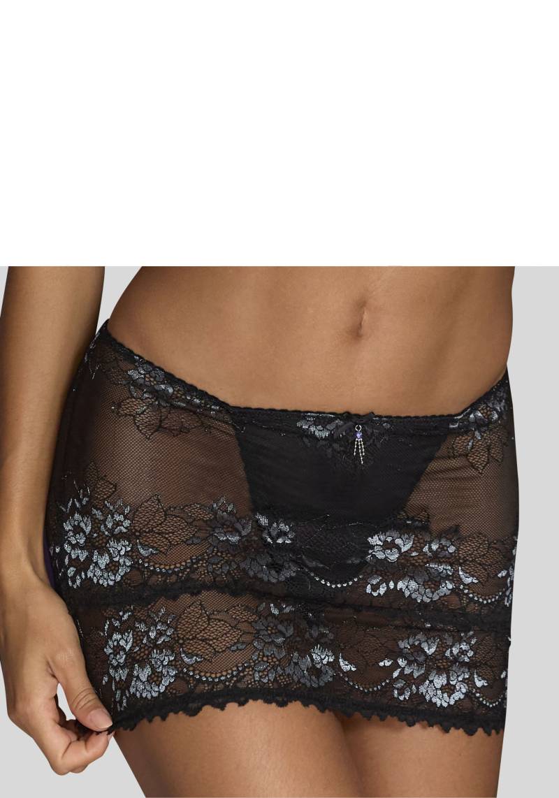 JETTE Stringrock, rundum aus filigraner, dezent transparenter Spitze von JETTE