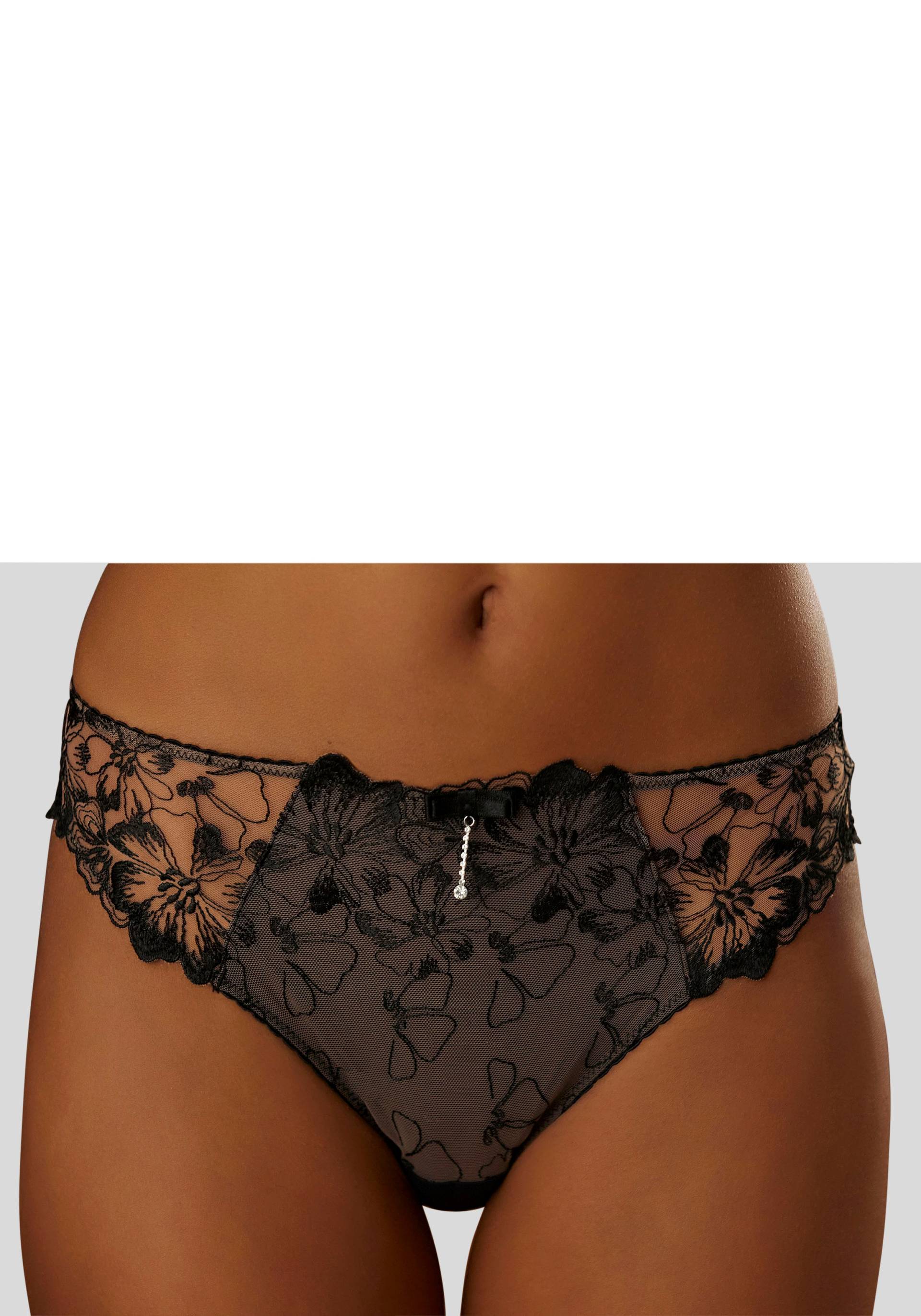 JETTE Tanga, in einzigartigem Blumen-Design von JETTE