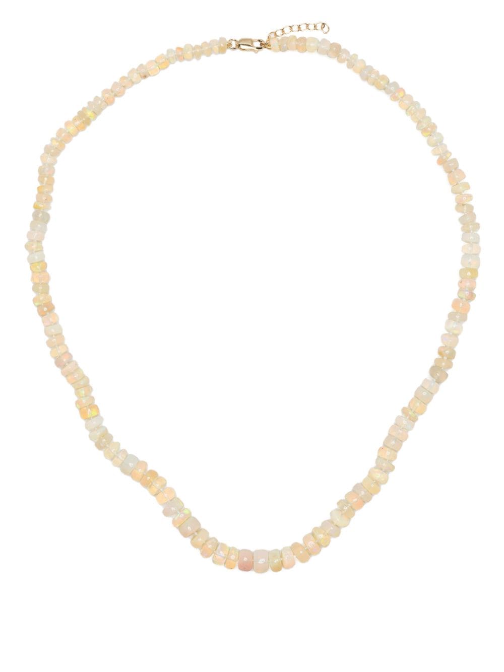 JIA JIA 14kt yellow gold Atlas opal necklance - White von JIA JIA