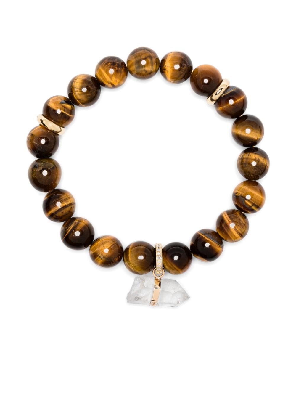 JIA JIA 14kt yellow gold multi-stone bracelet - Brown von JIA JIA