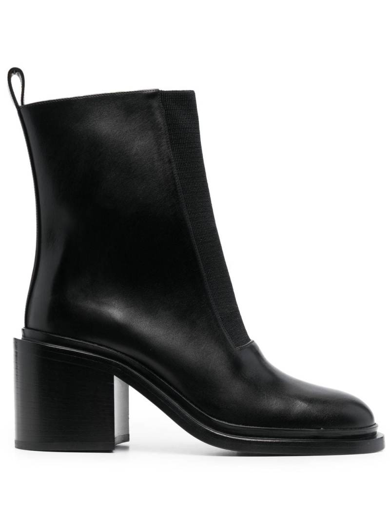 Jil Sander ankle-length 90mm boots - Black von Jil Sander