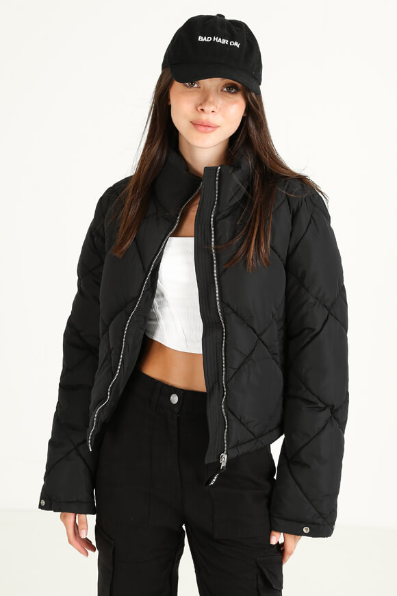 JJXX Crop Pufferjacke | Black | Damen  | XS von JJXX