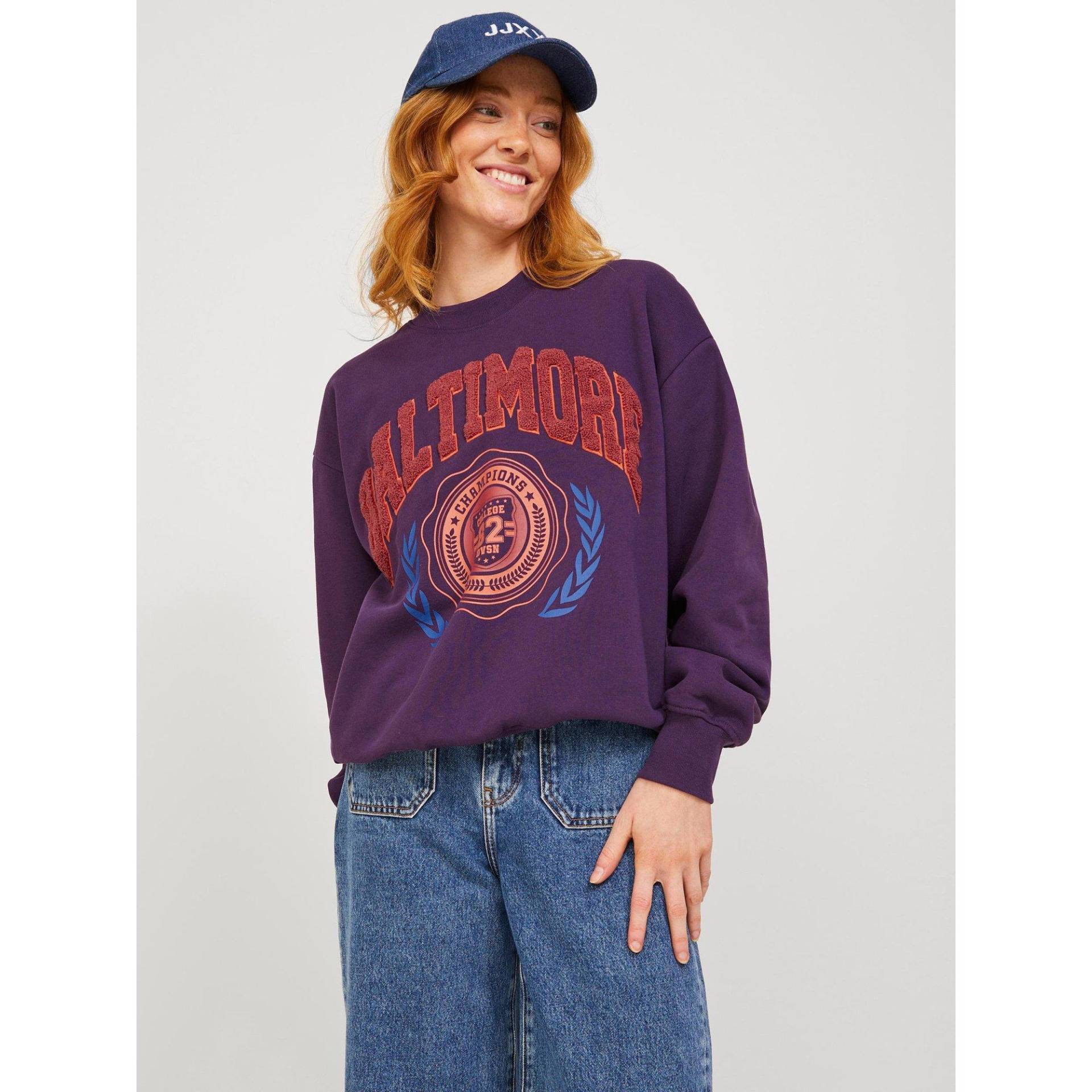 Sweatshirt Damen Violett XS von JJXX
