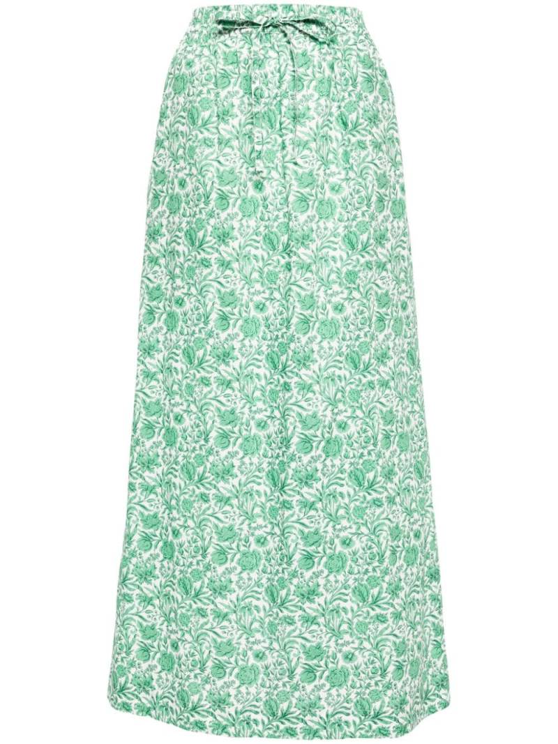 JNBY Liberty floral-print skirt - Green von JNBY