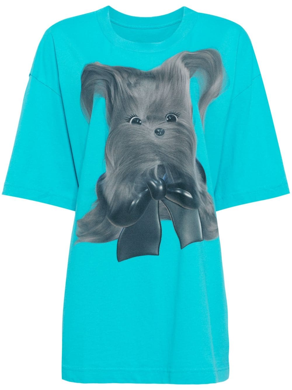 JNBY graphic-print cotton T-shirt - Blue von JNBY