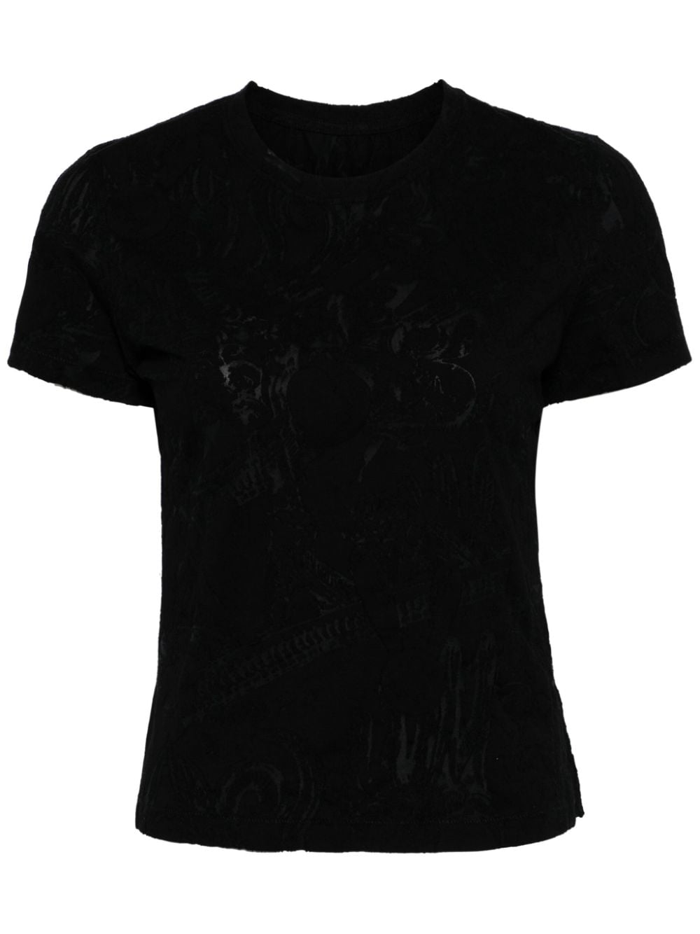 JNBY graphic-print short-sleeve T-shirt - Black von JNBY